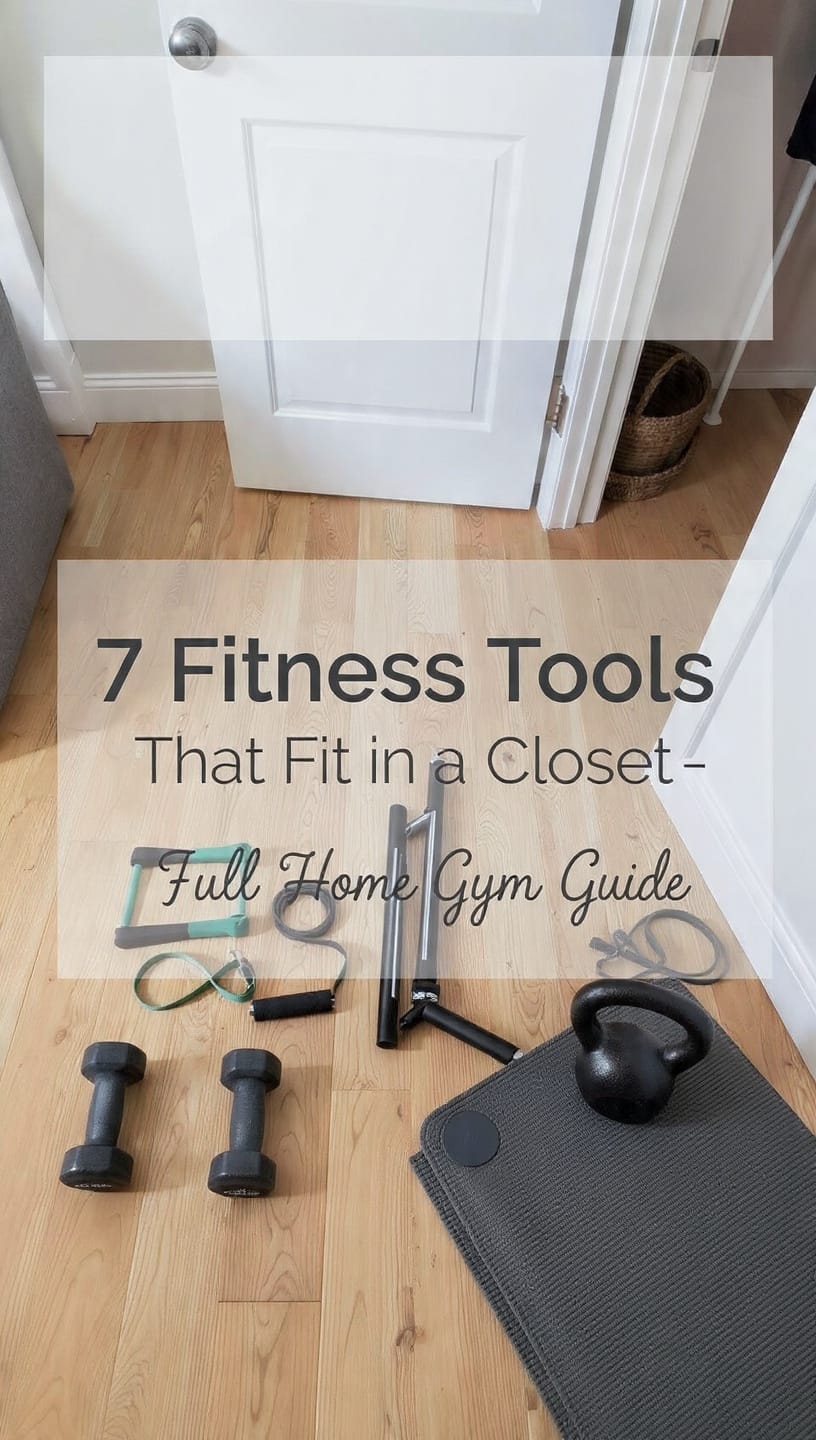 fitness tools that fit in a closet